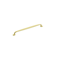 Schaub and Company 211057-UNBR - Avenue, Cabinet Pull 12'' cc, Unlacquered Brass