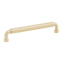 Schaub and Company 211088-US4 - NOHO, Cabinet Pull, Round, 6'' cc, Satin Brass
