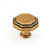 Schaub and Company 283-LFBZ - Knob, Light Firenza Bronze, 1-1/8'' dia