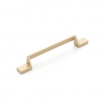 Schaub and Company 455-SB - Pull, Satin Brass, 160 mm cc