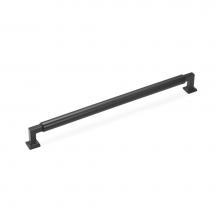 Schaub and Company BTB479-MB - Back to Back, Appliance Pull, Matte Black, 15'' cc