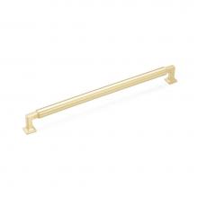 Schaub and Company 479-SB - Appliance Pull, Satin Brass, 15'' cc