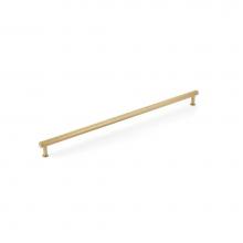 Schaub and Company 5024A-SSB - Pub House, Appliance Pull, Knurled, Signature Satin Brass, 24'' cc