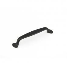 Schaub and Company 745-FB - Pull, Flat Black, 6'' cc