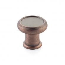 Schaub and Company 78-EBZ - Knob, Empire Bronze, 1-1/4'' dia