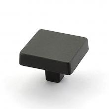 Schaub and Company 815-BB - Knob, Square, Black Bronze, 1-3/4'' dia