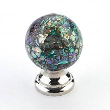 Schaub and Company 857-IM/PN - Imperial Shell, Knob with Polished Nickel base, 1-1/4'' dia.PLEASE NOTE We do not recomm