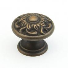 Schaub and Company 870-RB - Knob, Redington Brass,1-3/8''