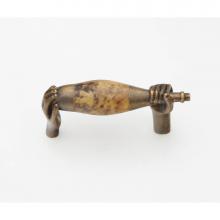 Schaub and Company 942S-ED/PEN - Wine, Small Wine Bottle, Estate Dover with Tiger Penshell Inlay 3'' cc