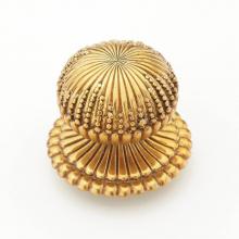 Schaub and Company 969M-PAR - Knob, Paris Brass, 1-1/4'' dia