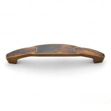 Schaub and Company 992-6-PEN/ED - Tiger Penshell,Estate Dover Pull with Tiger Penshell Inlay,6'' cc