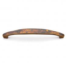 Schaub and Company 992-8-PEN/ED - Tiger Penshell,Estate Dover Pull with Tiger Penshell Inlay,8'' cc