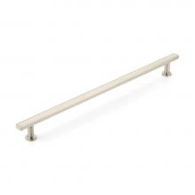 Schaub and Company BTB558-BN - Back to Back, Appliance Pull, Brushed Nickel, 18'' cc