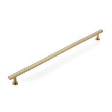 Schaub and Company BTB559-SSB - Back to Back, Appliance Pull, Signature Satin Brass, 24'' cc