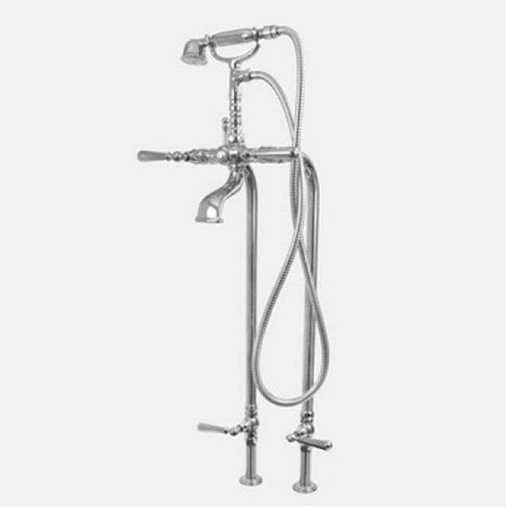 Floormount Telephone Handshower Set LOIRE CHROME .26