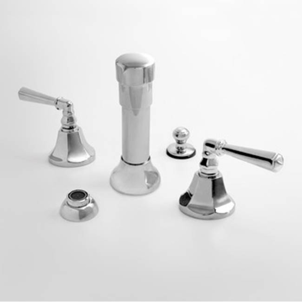 Bidet Set Complete WINDHAM POLISHED GOLD .24