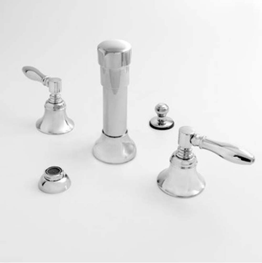 Bidet Set Complete HUNTINGTON SATIN GOLD .54