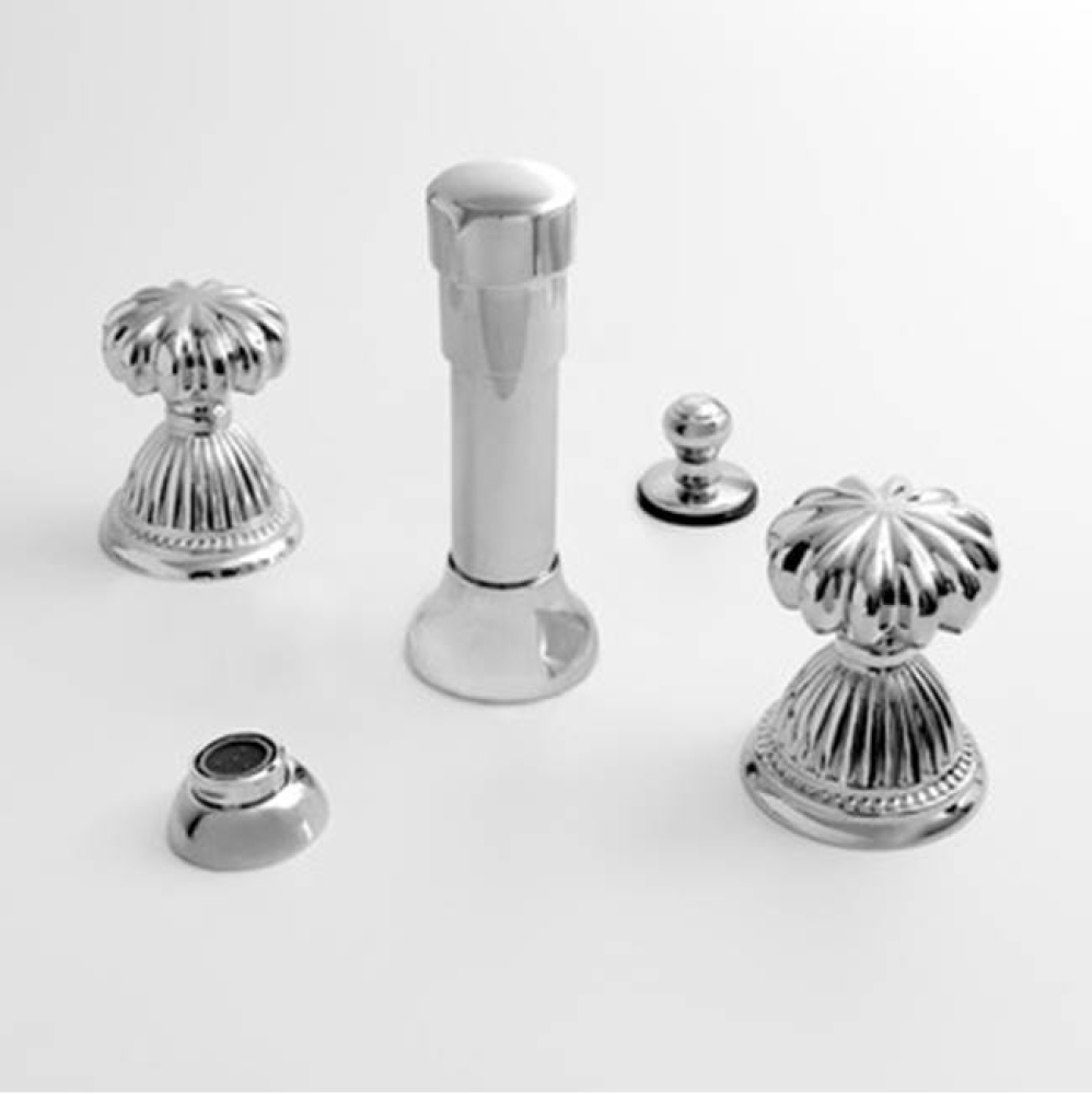 Bidet Set Complete MADISON ELITE SATIN GOLD .54