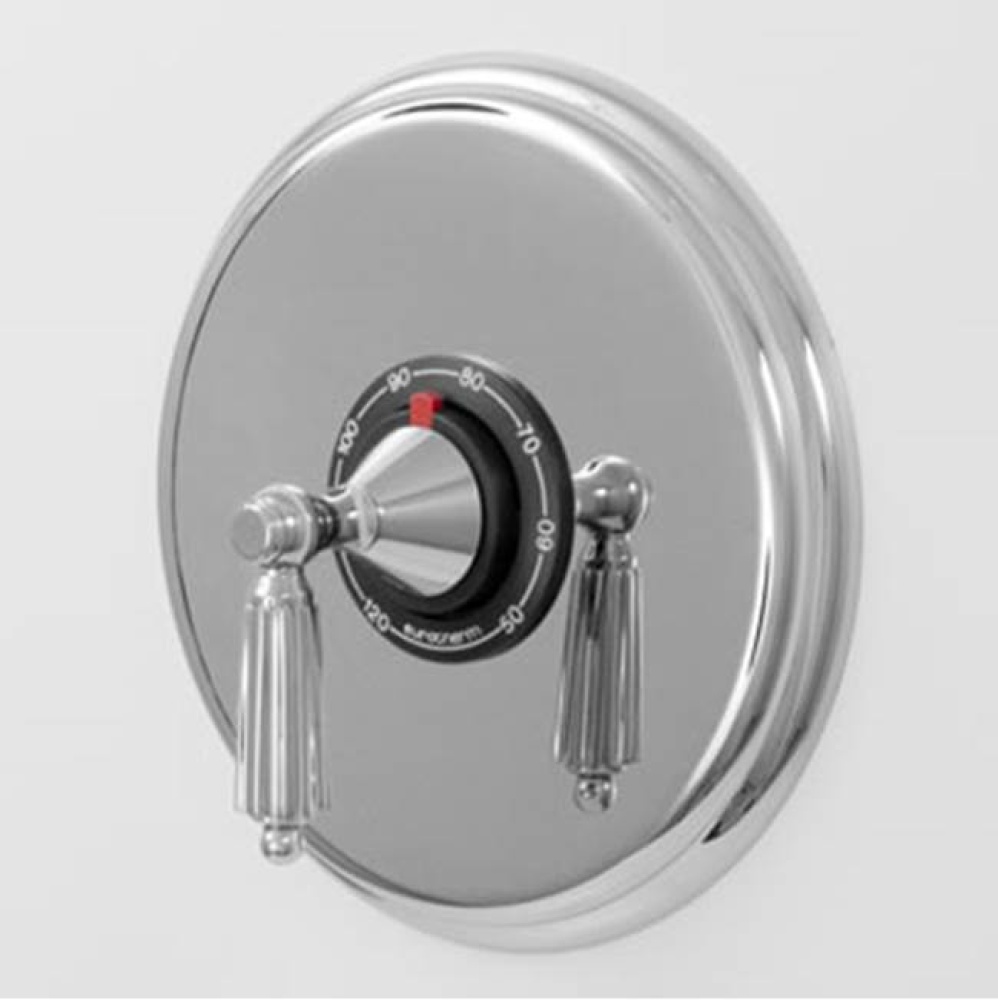 3/4'' Thermostatic Set with 9'' Plate TRIM GEORGIAN CHROME .26