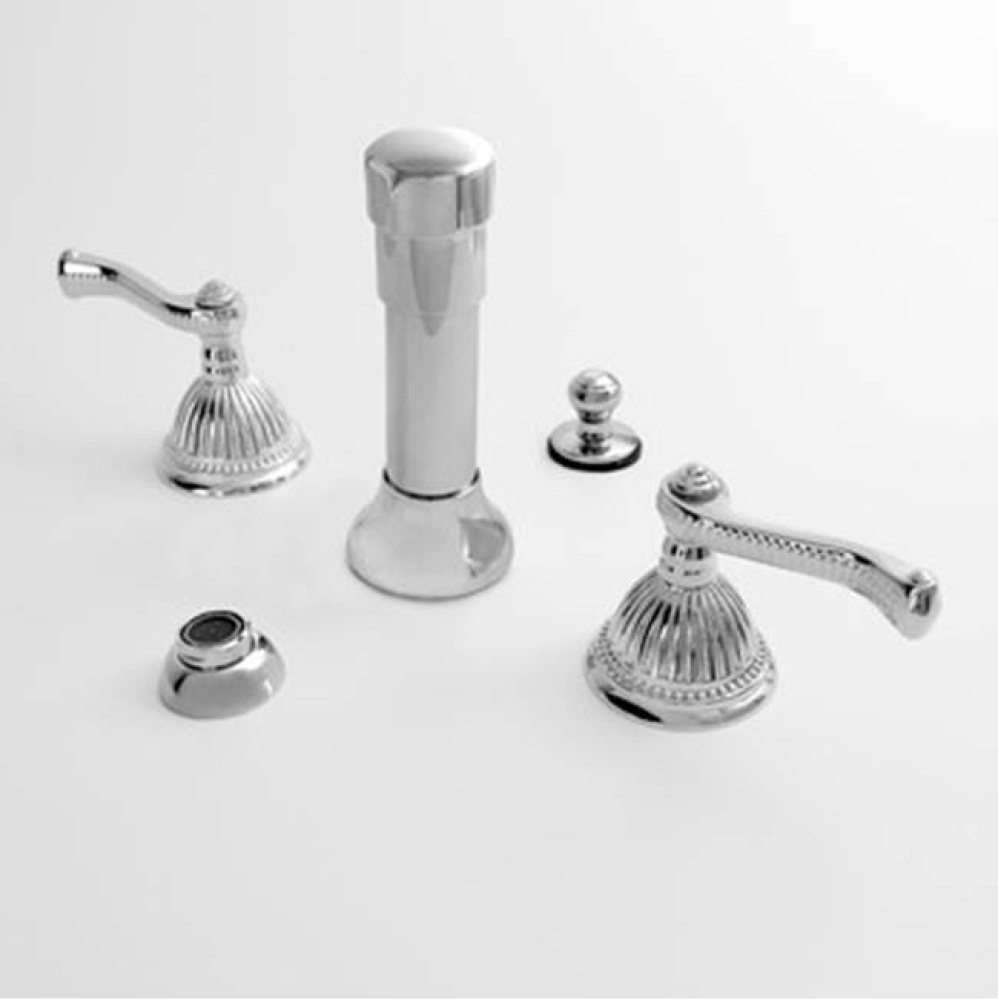 Bidet Set Complete DEVON SATIN GOLD .54