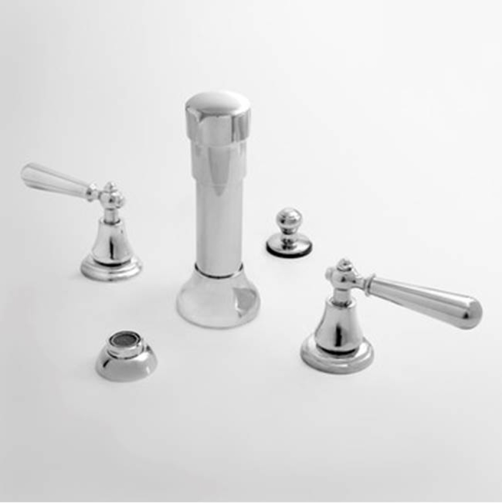 Bidet Set Complete LOIRE SATIN GOLD .54
