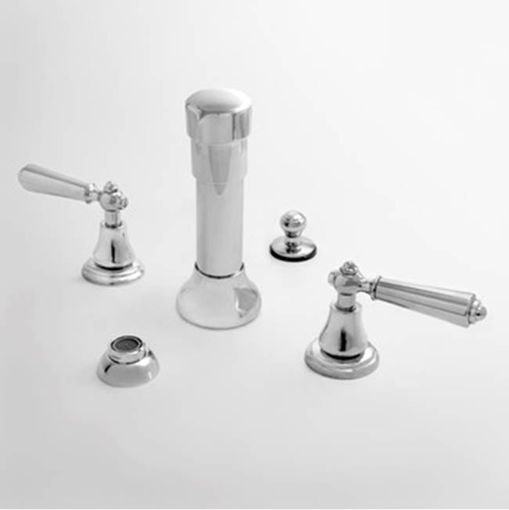 Bidet Set Complete MONTE CARLO POLISHED GOLD .24