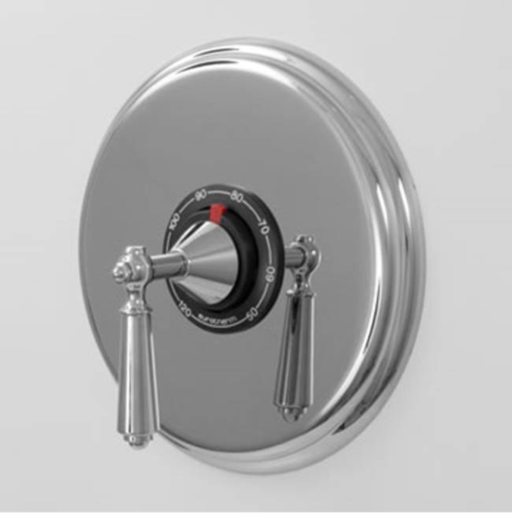 3/4'' Thermostatic Set with 9'' Plate TRIM MONTE CARLO CHROME .26