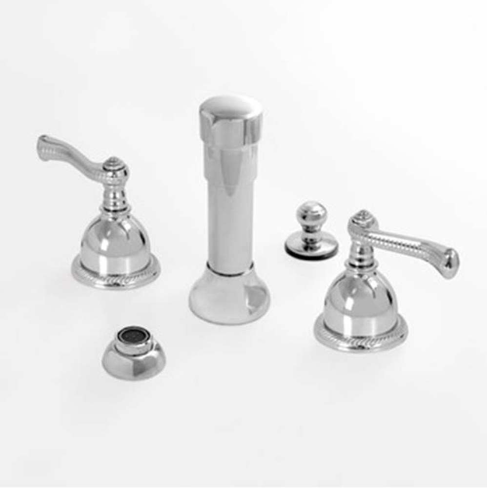 Bidet Set Complete SIENA POLISHED GOLD .24