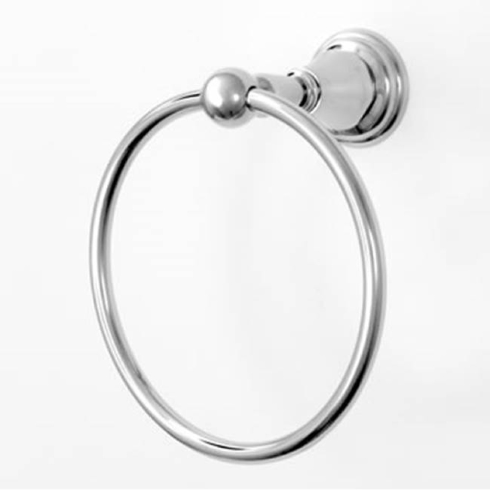 Series 35 Towel Ring w/bracket CHROME .26