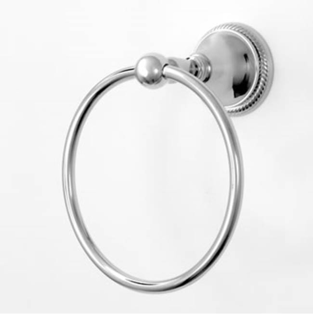 Series 44 Towel Ring w/bracket CHROME .26