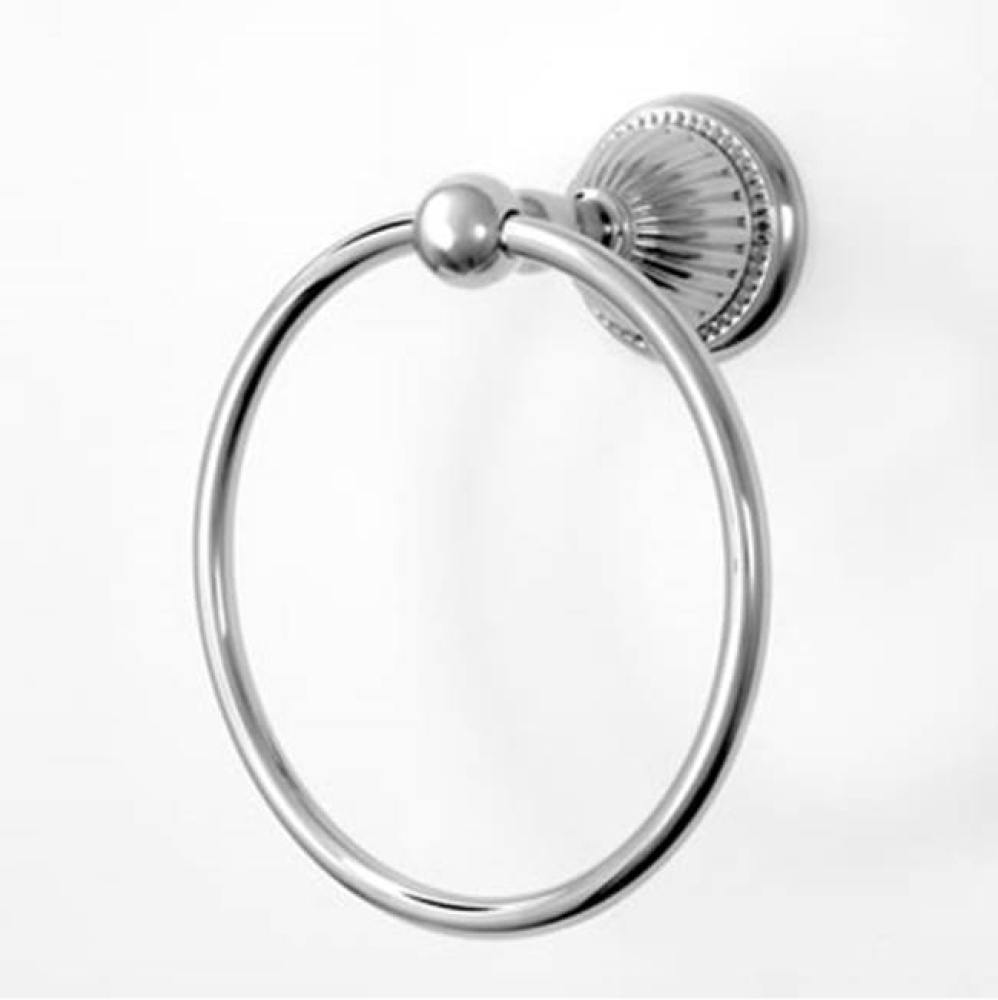 Series 66 Towel Ring w/brackets CHROME .26