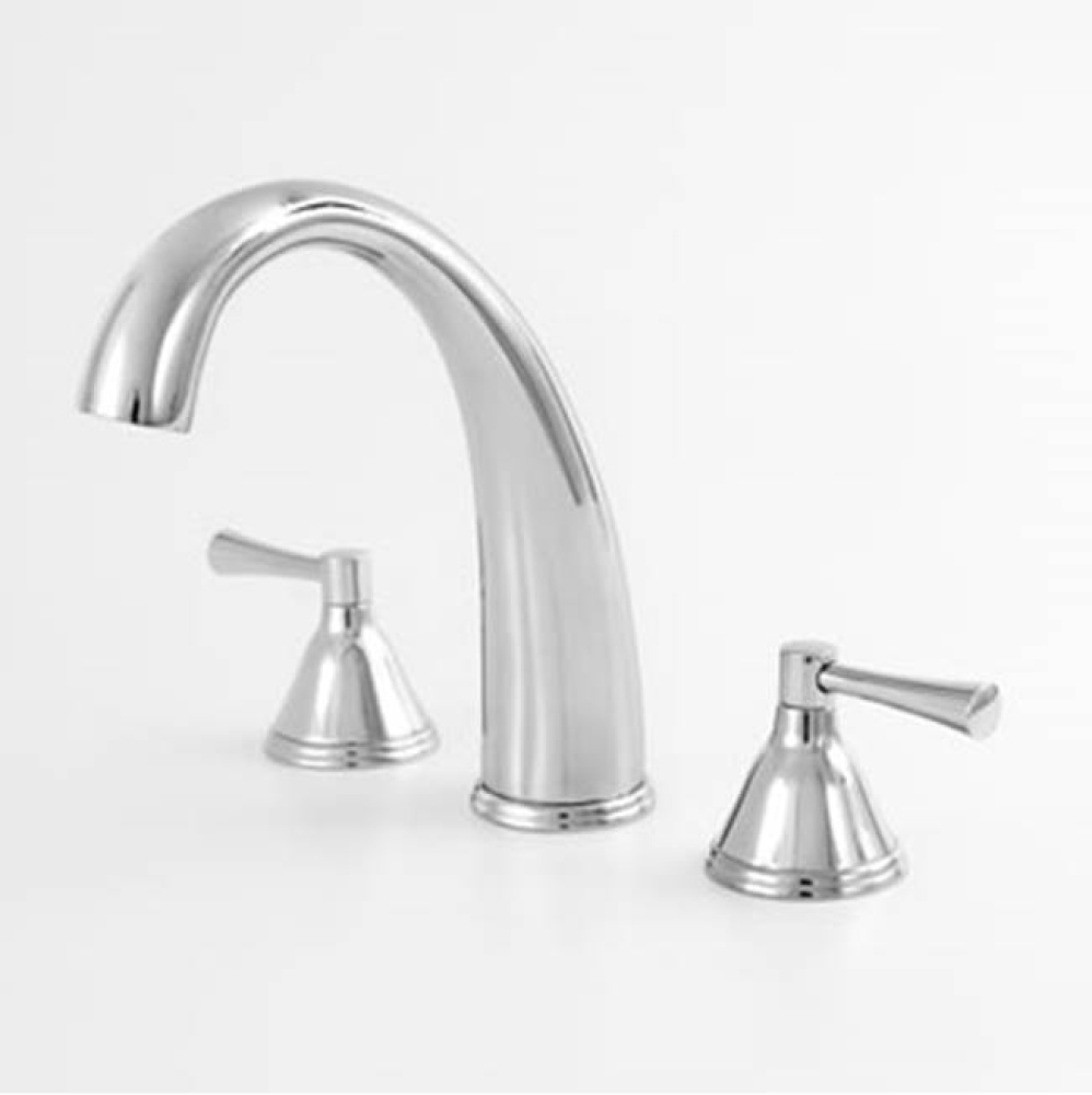 Roman Tub Set TRIM CHICAGO POLISHED GOLD .24