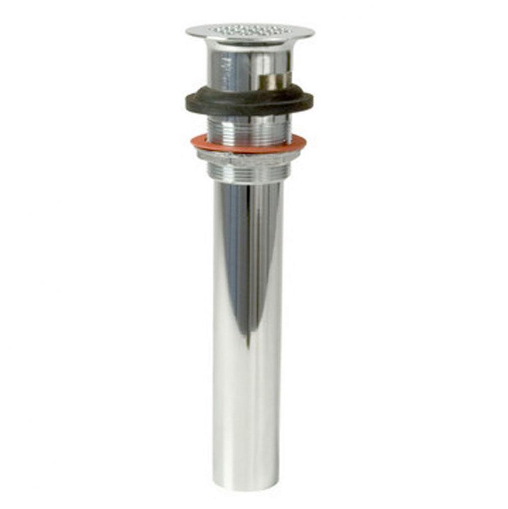 Grid Drain with Overflow CHROME .26