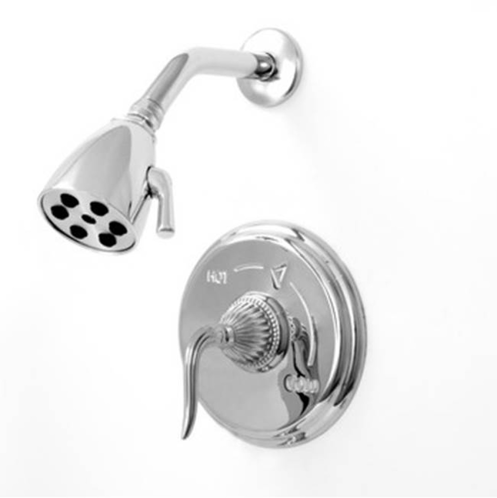 Pressure Balanced Shower Set TRIM (Includes HAF) JEFFERSON ELITE II POLISHED GOLD .24