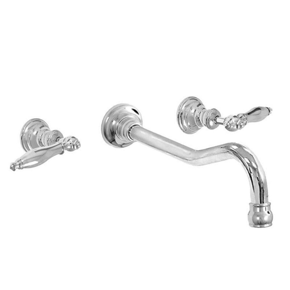 Cote d'Or Wall/Vessel Lavatory Trim with 026 Finial Lever in Satin Copper