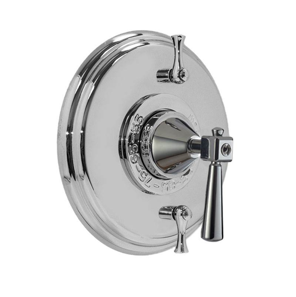 1/2'' Thermostatic Set, Two Volume Control, TRIM REGENT CHROME .26