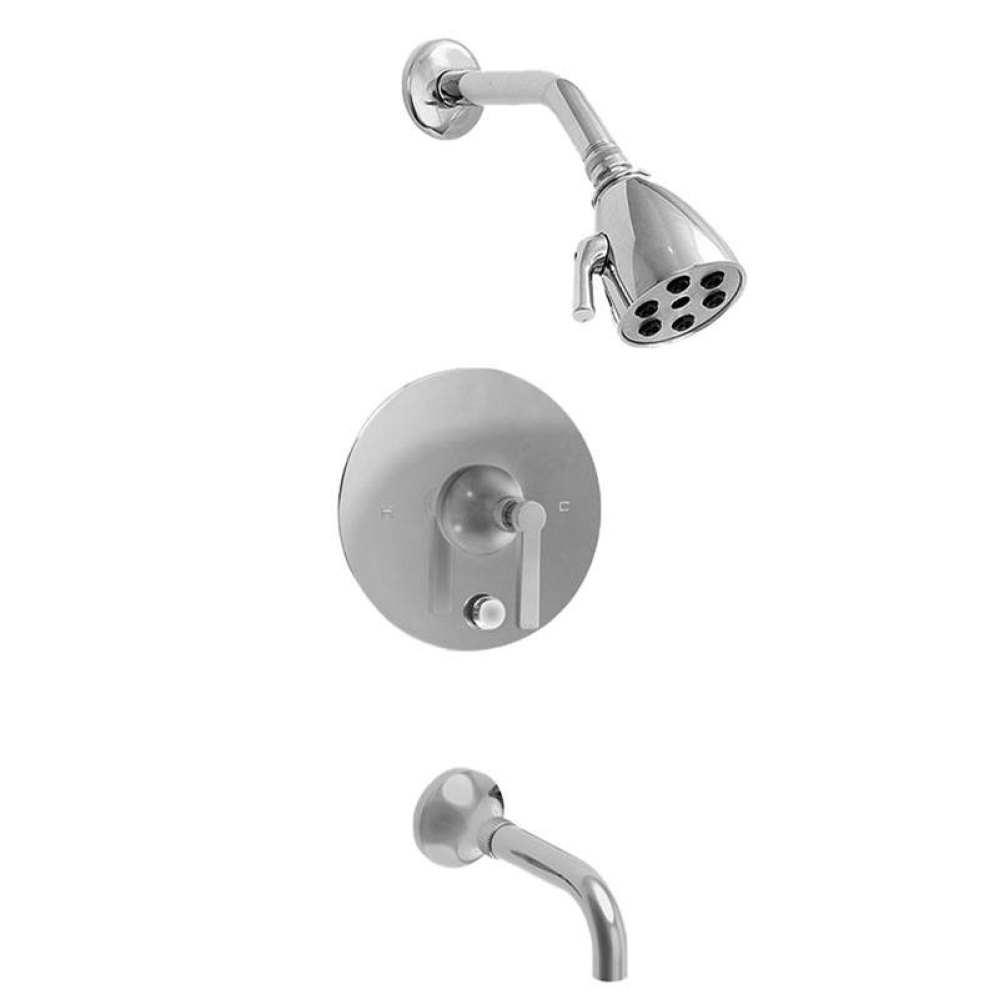 Pressure Balanced Tub & Shower Set Trim (Includes Haf And Wall Tub Spout) Stella Chrome .26