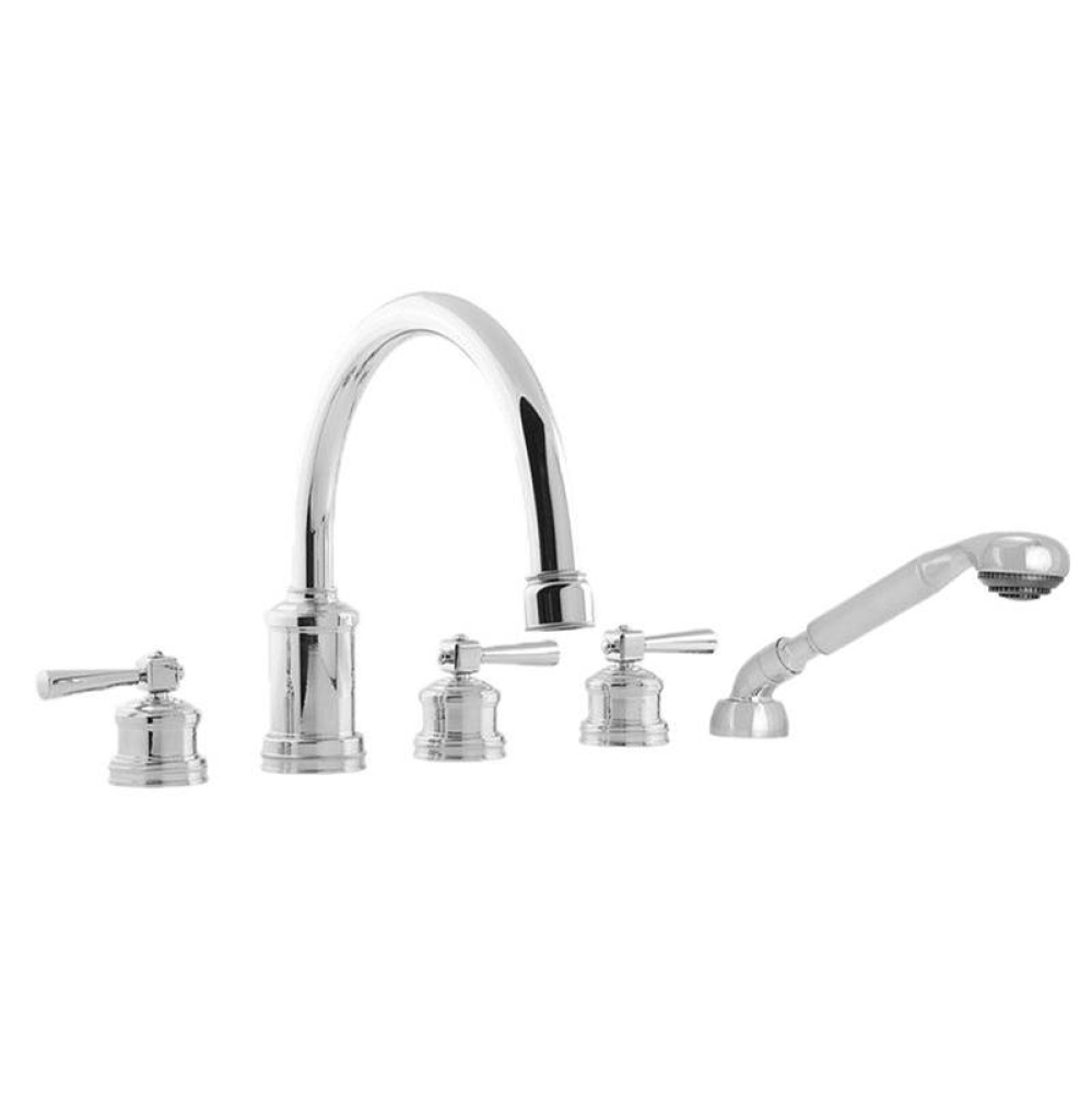 Roman Tub Set TRIM with Deckmount Handshower REGENT CHROME .26