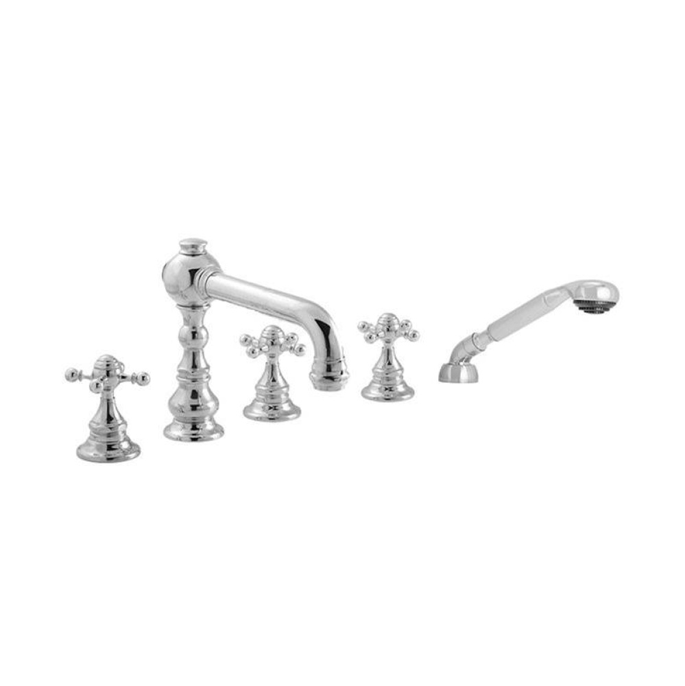 Roman Tub Set TRIM with Deckmount Handshower TREMONT-X CHROME .26