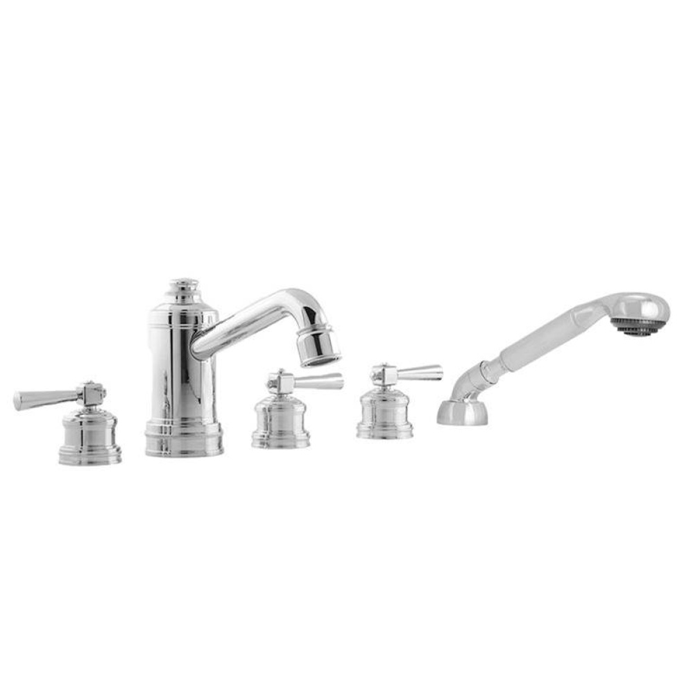 Roman Tub Set TRIM with Deckmount Handshower REGENT CHROME .26