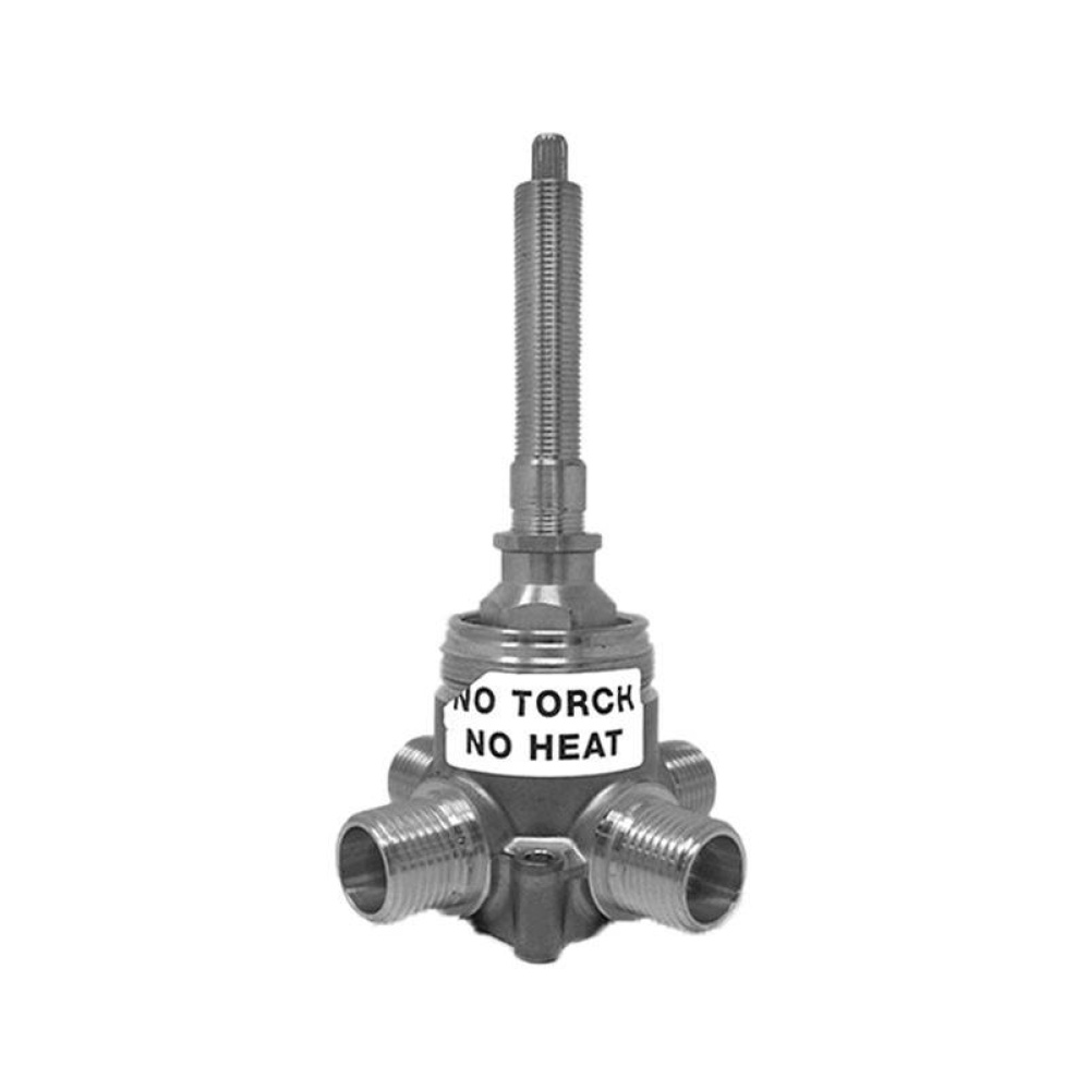 4 Port In-Wall Diverter Valve, TRICKLE FLOW, 20PT