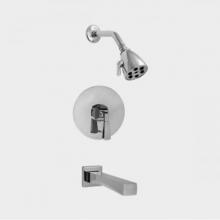 Sigma 1.196068T.26 - Pressure Balanced Tub & Shower Set Trim (Includes Haf And Wall Tub Spout) Harlow Chrome .26