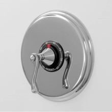 Sigma 1.000597DT.26 - 3/4'' Thermostatic Set with 9'' Plate TRIM CHARLOTTE ELITE CHROME .26