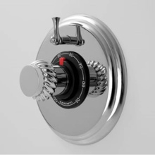 Sigma 1.001296.V1T.26 - 1/2'' Thermostatic Set, One Volume Control, TRIM SEVILLE CHROME .26