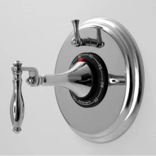 Sigma 1.002096.V1T.24 - 1/2'' Thermostatic Set, One Volume Control, TRIM TORONTO POLISHED GOLD .24
