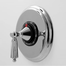 Sigma 1.004196.V0T.24 - 1/2'' Thermostatic Set, No Volume Control, TRIM GEORGIAN POLISHED GOLD .24