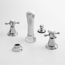 Sigma 1.005590.54 - Bidet Set Complete ST. MICHEL SATIN GOLD .54