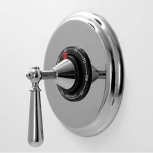 Sigma 1.005696.V0T.24 - 1/2'' Thermostatic Set, No Volume Control, TRIM LOIRE POLISHED GOLD .24