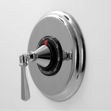 Sigma 1.007496.V0T.24 - 1/2'' Thermostatic Set, No Volume Control, TRIM VALENCIA POLISHED GOLD .24