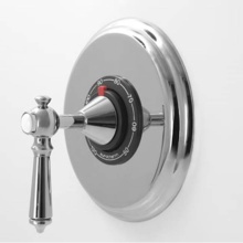 Sigma 1.007796.V0T.24 - 1/2'' Thermostatic Set, No Volume Control, TRIM ASCOT POLISHED GOLD .24
